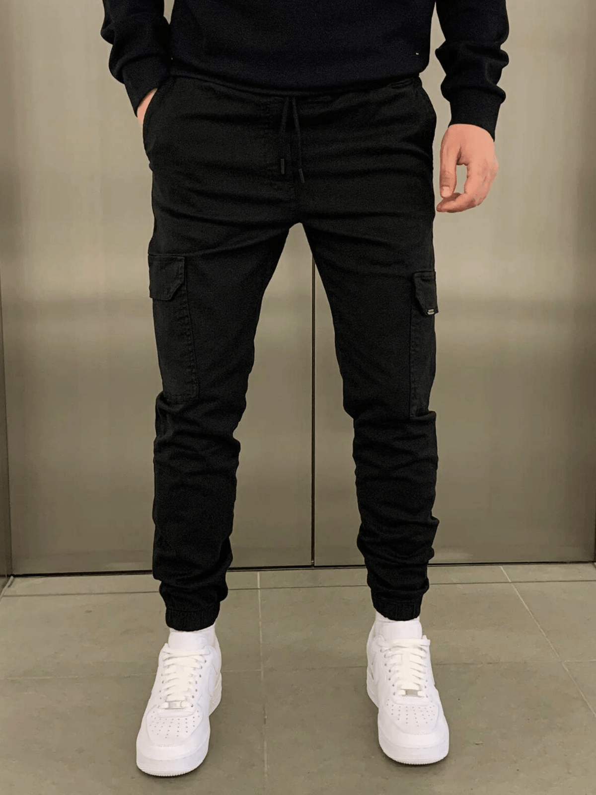 Olympus Cargo Jogger - Black