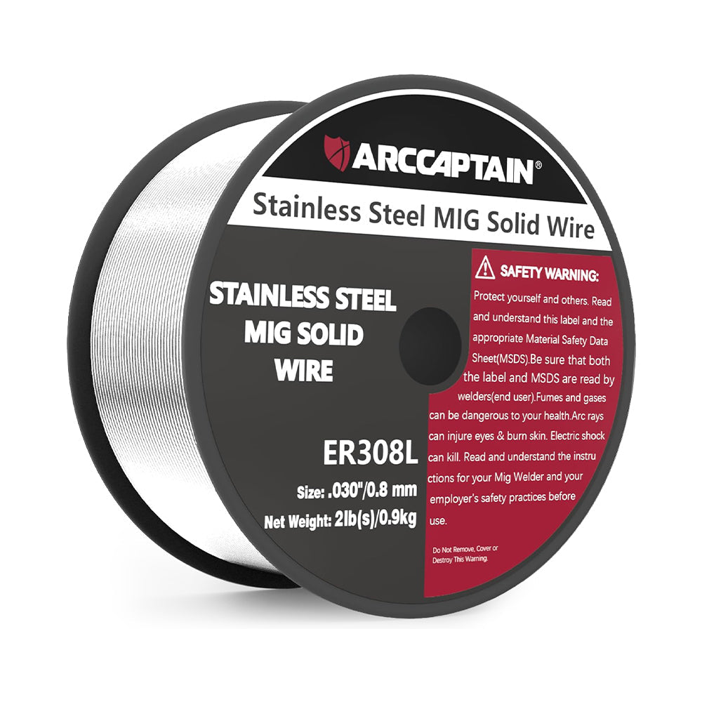 Solid Wire 2 Lbs Stainless Steel Mig Welding Wire