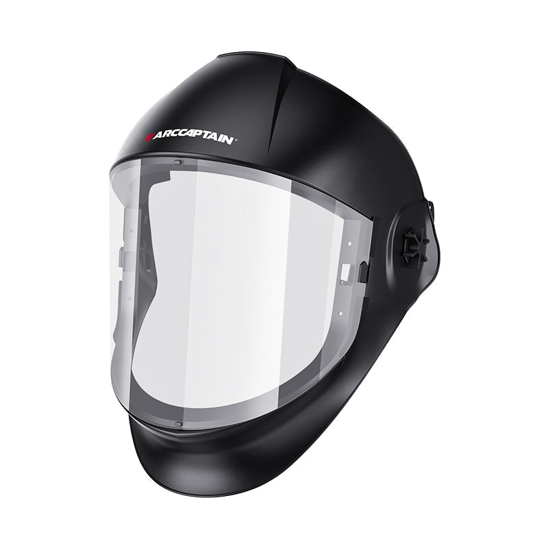 Arccaptain Clear Full Face Shield for Grinding and Cutting Work