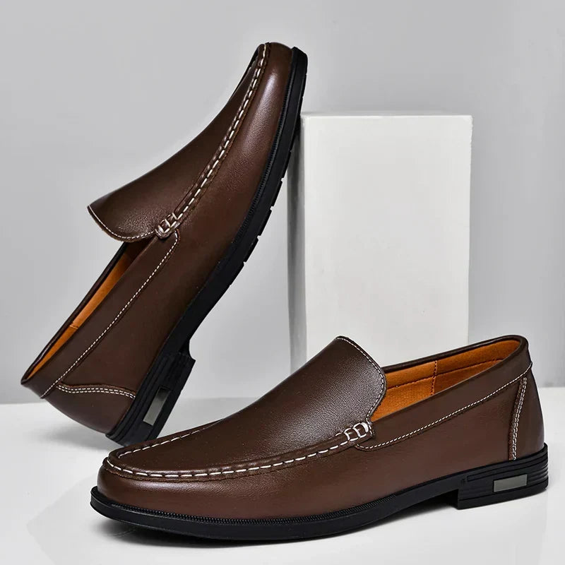VERONA LEATHER LOAFERS