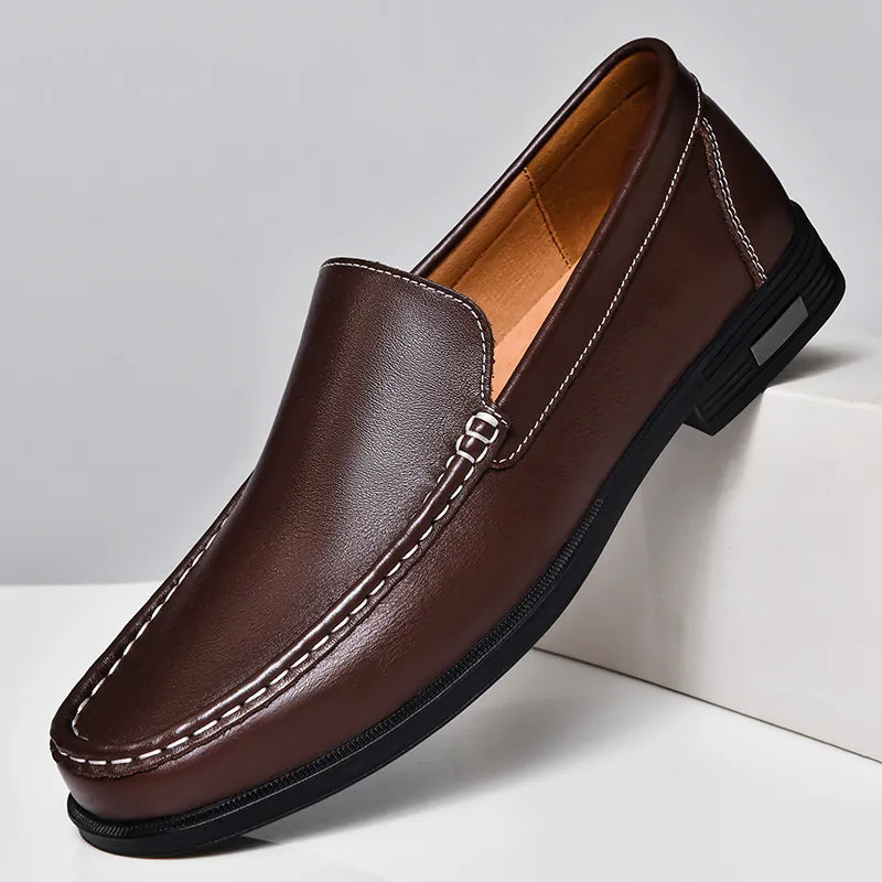 VERONA LEATHER LOAFERS